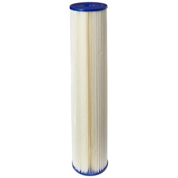 Commercial Water Distributing Commercial Water Distributing PENTEK-ECP20-20BB Pleated Sediment Water Filter; 20 Micron PENTEK-ECP20-20BB - main